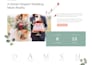 design a stunning wedding and celebrant website in wordpress
